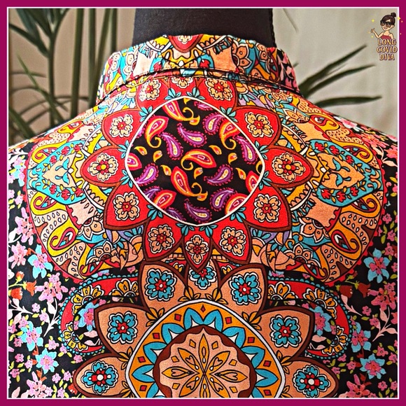 🌺JOHNNY WAS🌺/EUC/100% SILK,
“MANDALA SHEA,” MAXI DRESS/SMALL🌺 - Picture 12 of 17